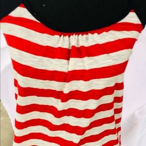 Red whit & blue tank top
